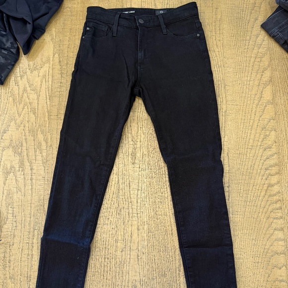 AG Jeans: The Farrah Skinny Ankle Size 25R Black - Picture 3 of 5